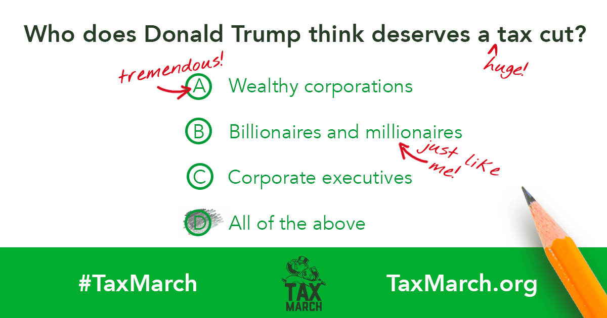 Who Does Trump Think Deserves a Tax Cut?